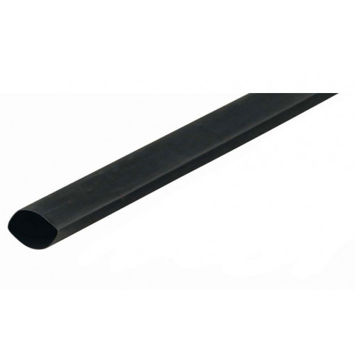 2:1 Black Heat Shrink Tube 12.7mm (price per mtr),