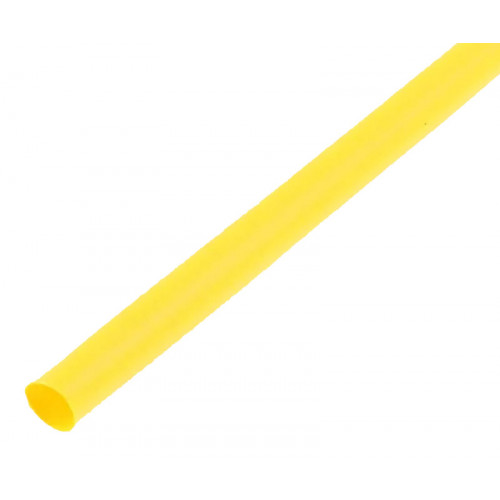 2:1 Yellow Heat Shrink Tube 4.8mm - (price per mtr),